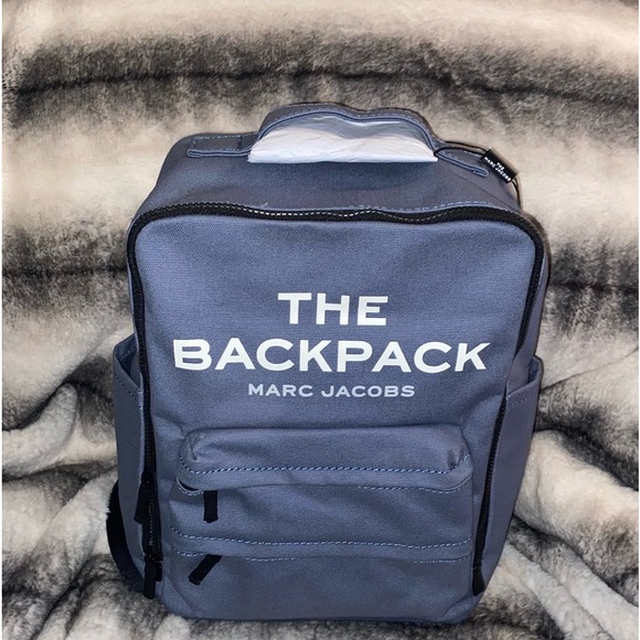 Marc Jacobs Handbags - Marc Jacobs the backpack shadow blue